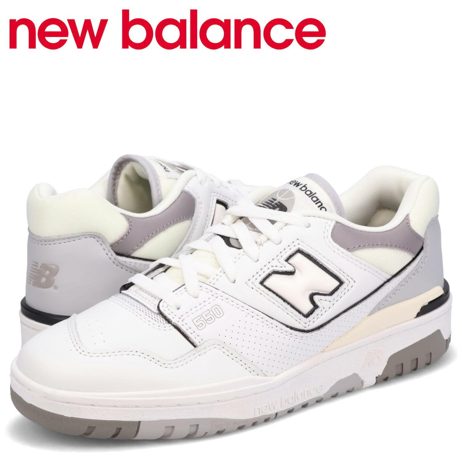new balance 550 ライトグレー BB550HSB スニーカー New Balance】ニューバランス◇BB550HSB◇ユニセックス (New