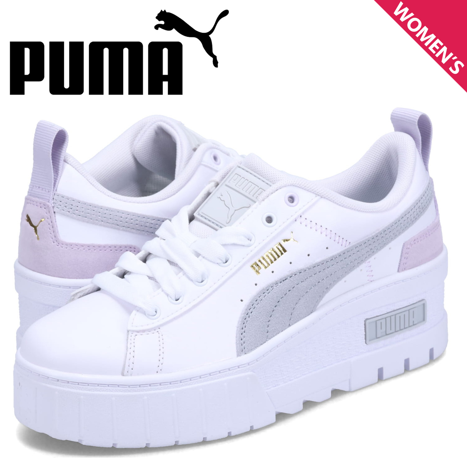 クリアランスsale!期間限定! 極美品 PUMA MAYZE WEDGE プーマ メイズ