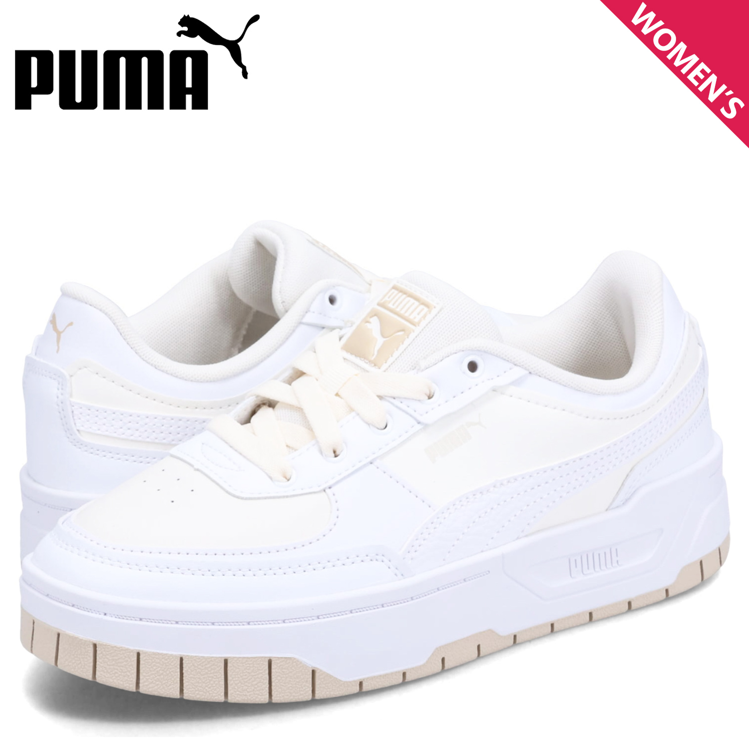 プーマ メイズ スニーカー 厚底 レザー ホワイト 40％OFF／SALE】【SALE】プーマ PUMA レディース スニーカー