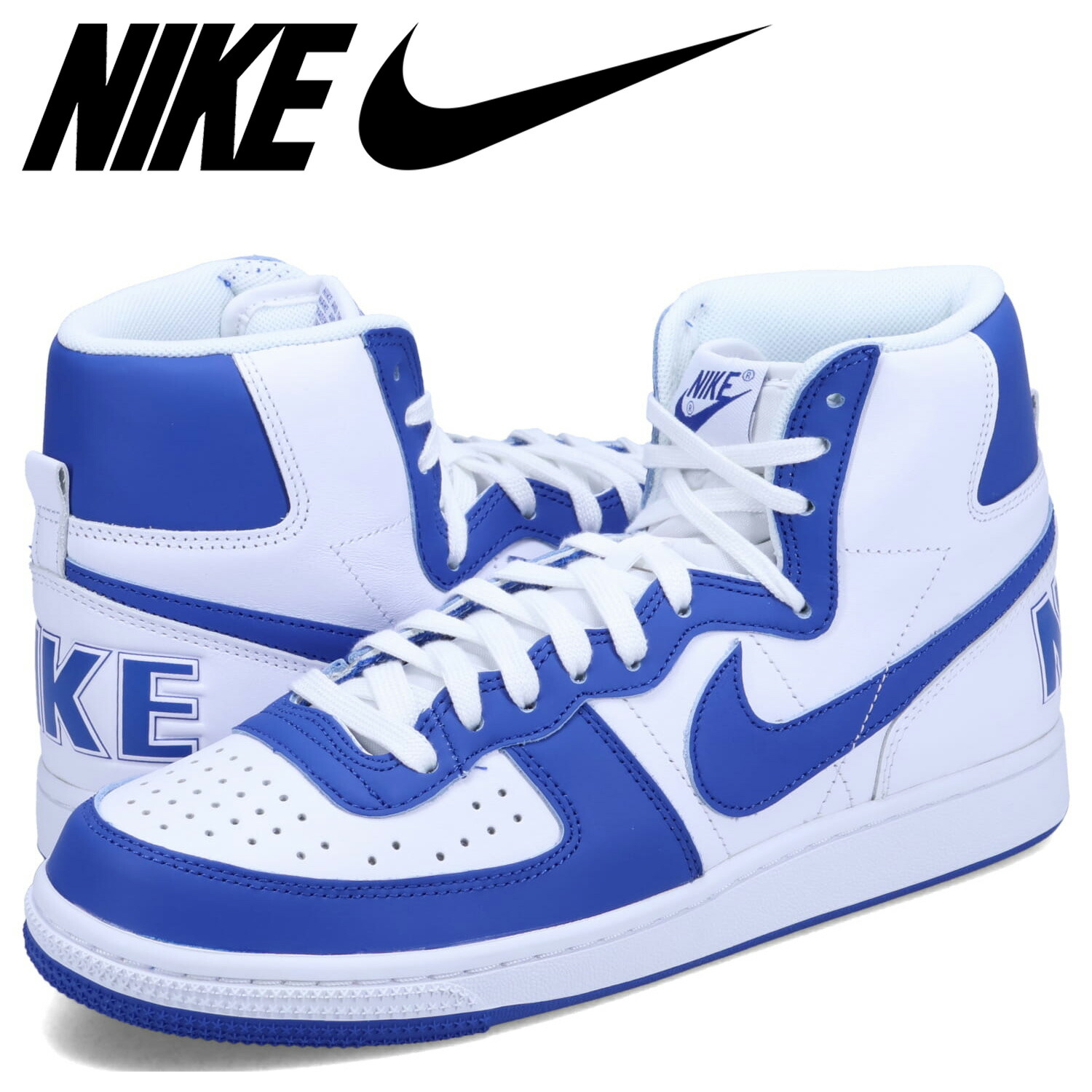 【最大1000円OFFクーポン】 NIKE TERMINATOR HIGH ナイキ ターミネーター ハイ スニーカー メンズ ホワイト 白 FN6836-100画像