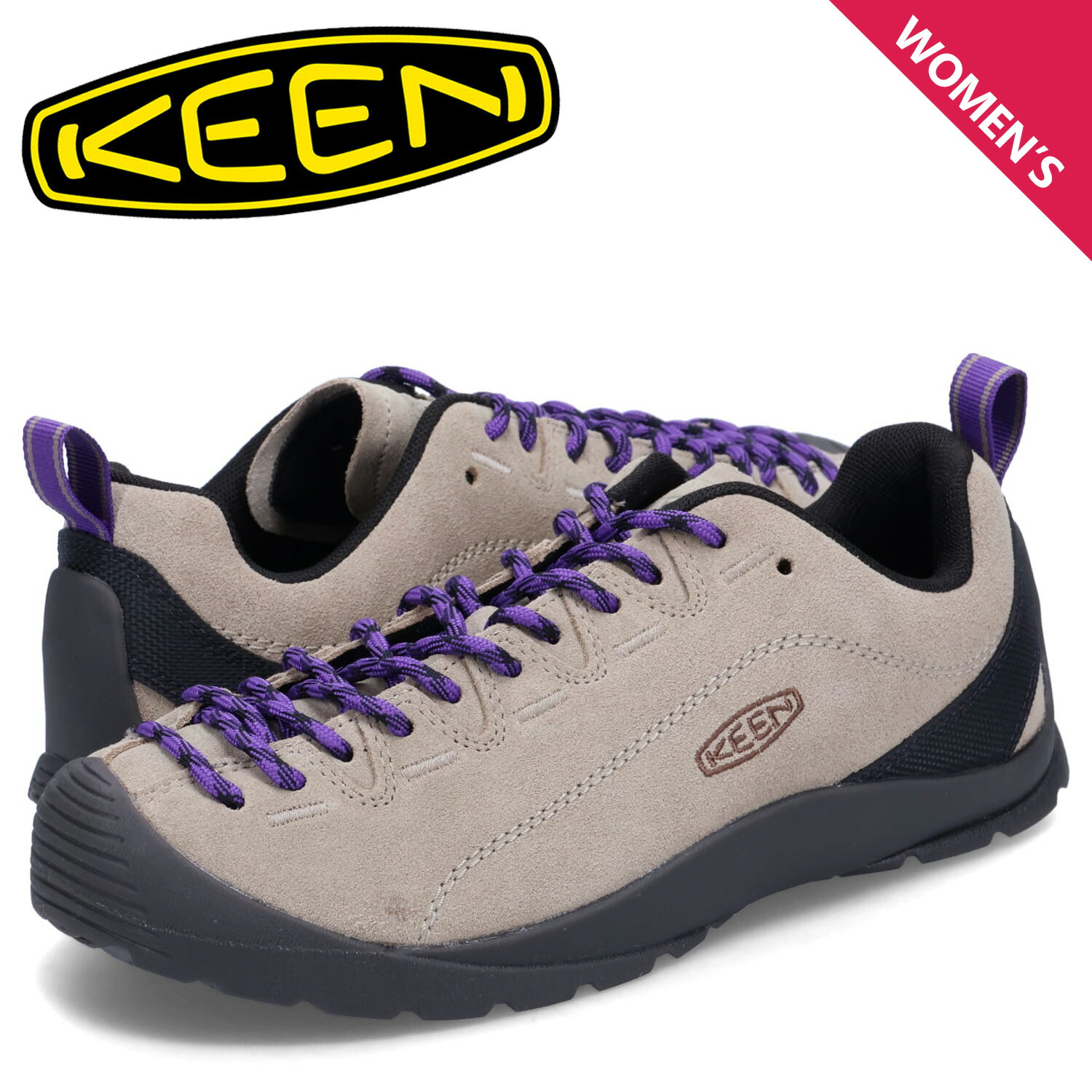 KEEN キーン ジャスパー スニーカー レディース JASPER ブラウン 1026259｜スニークオンラインショップ