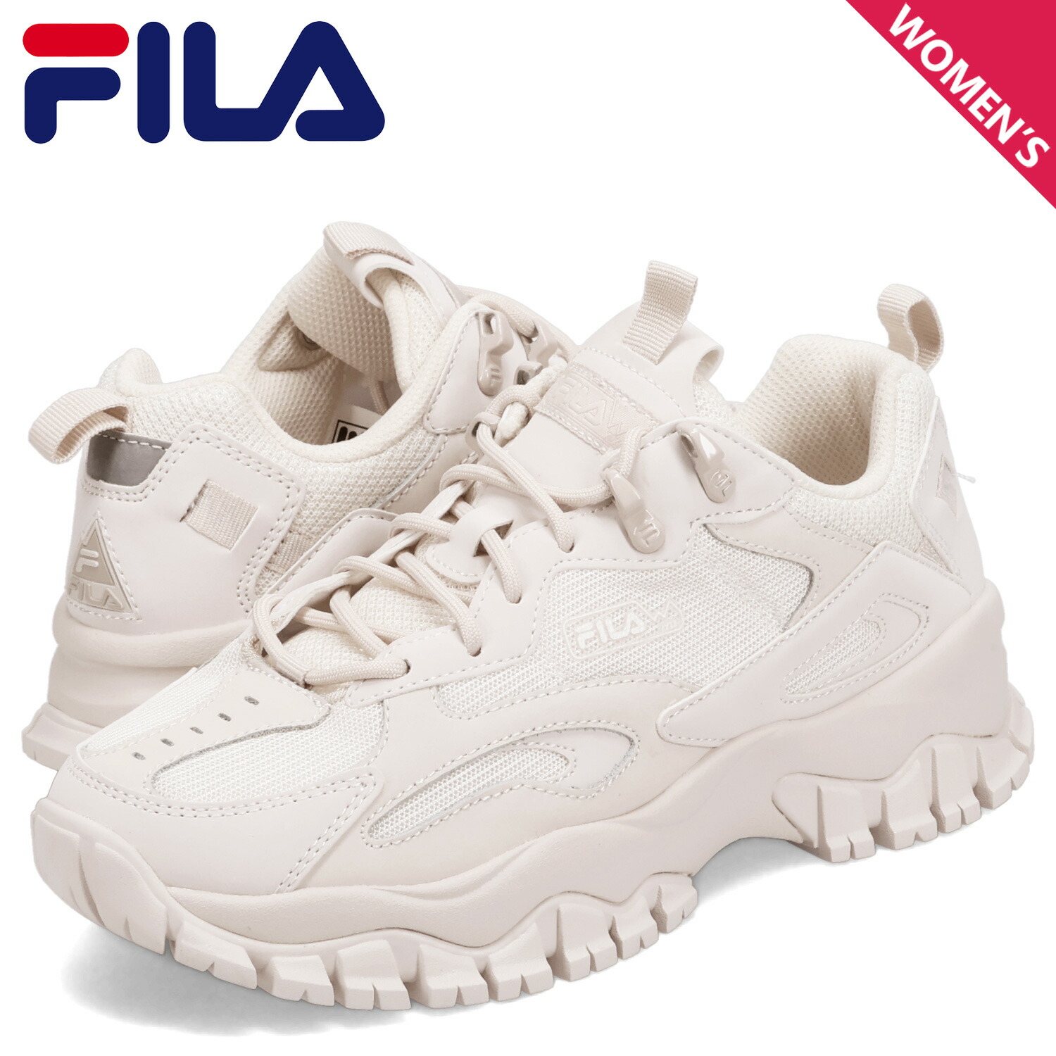 楽天市場】【 最大1000円OFFクーポン配布中 】 FILA フィラ スニーカー レディース INTERATION LIGHT インタラクション ライト  ホワイト 白 USS21088100 : スニークオンラインショップ