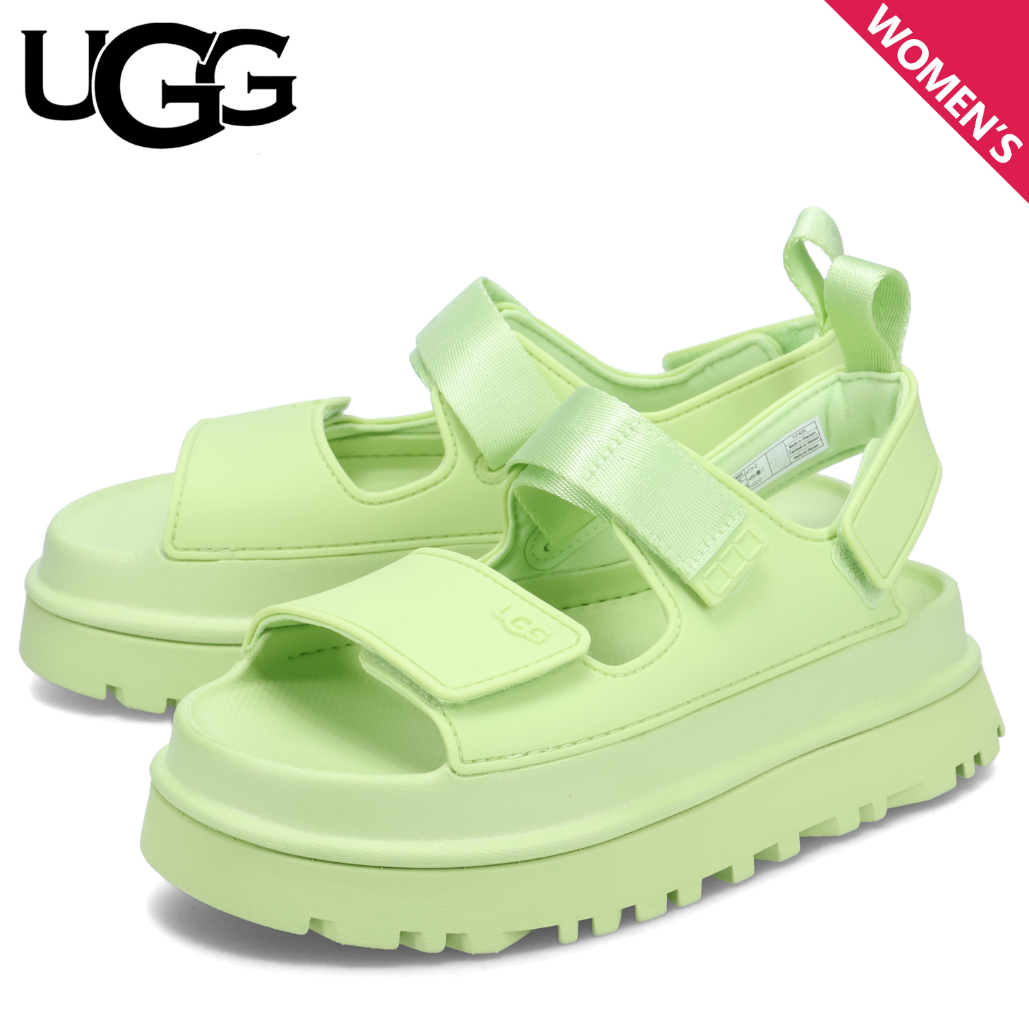 楽天市場】UGG アグ サンダル ストラップサンダル ゴールデン