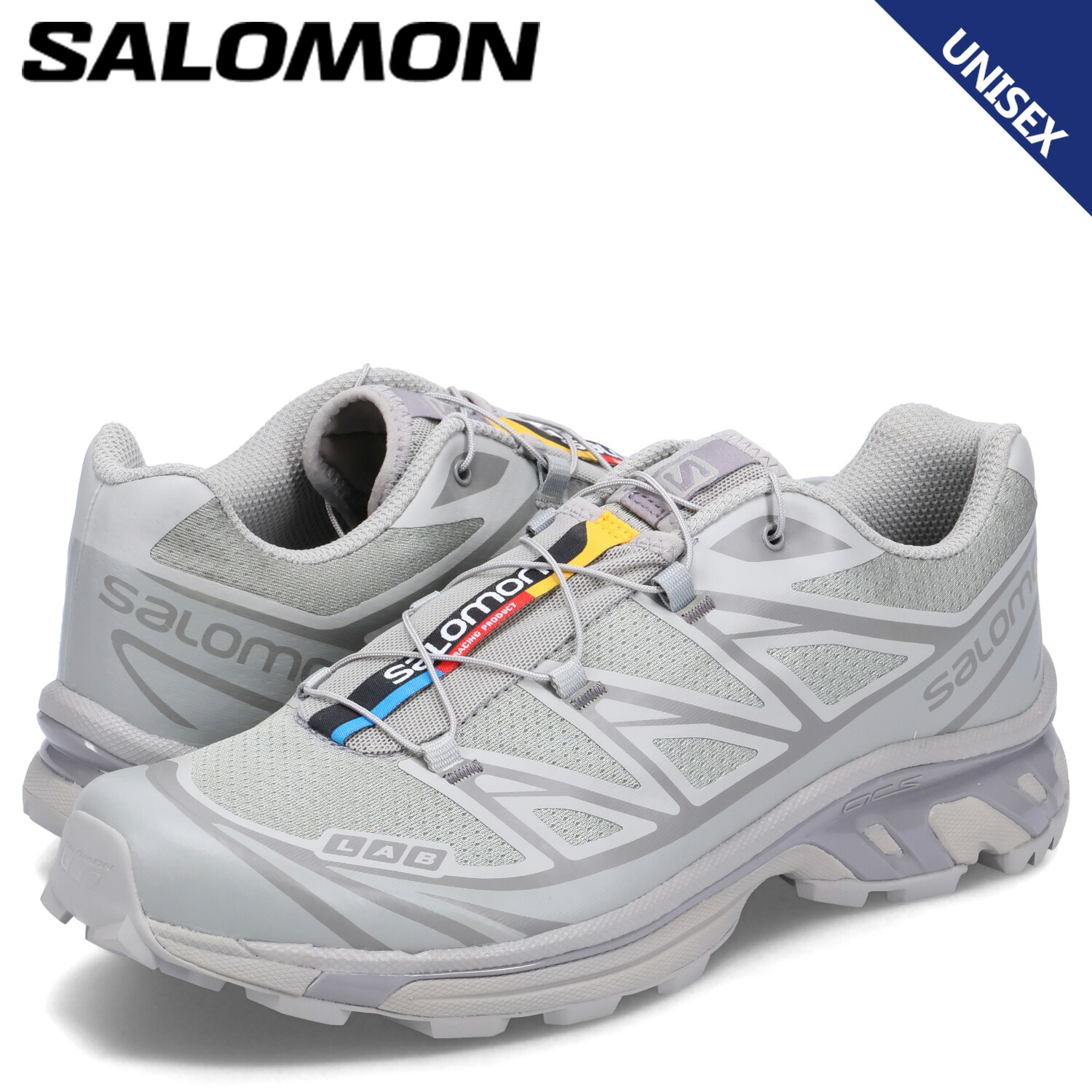 【最大1000円OFFクーポン発行中 7/27 10:59まで!】 サロモン SALOMON シューズ トレッキングシューズ スニーカー メンズ XT-6 グレー L47444800|スニークオンラインショップ