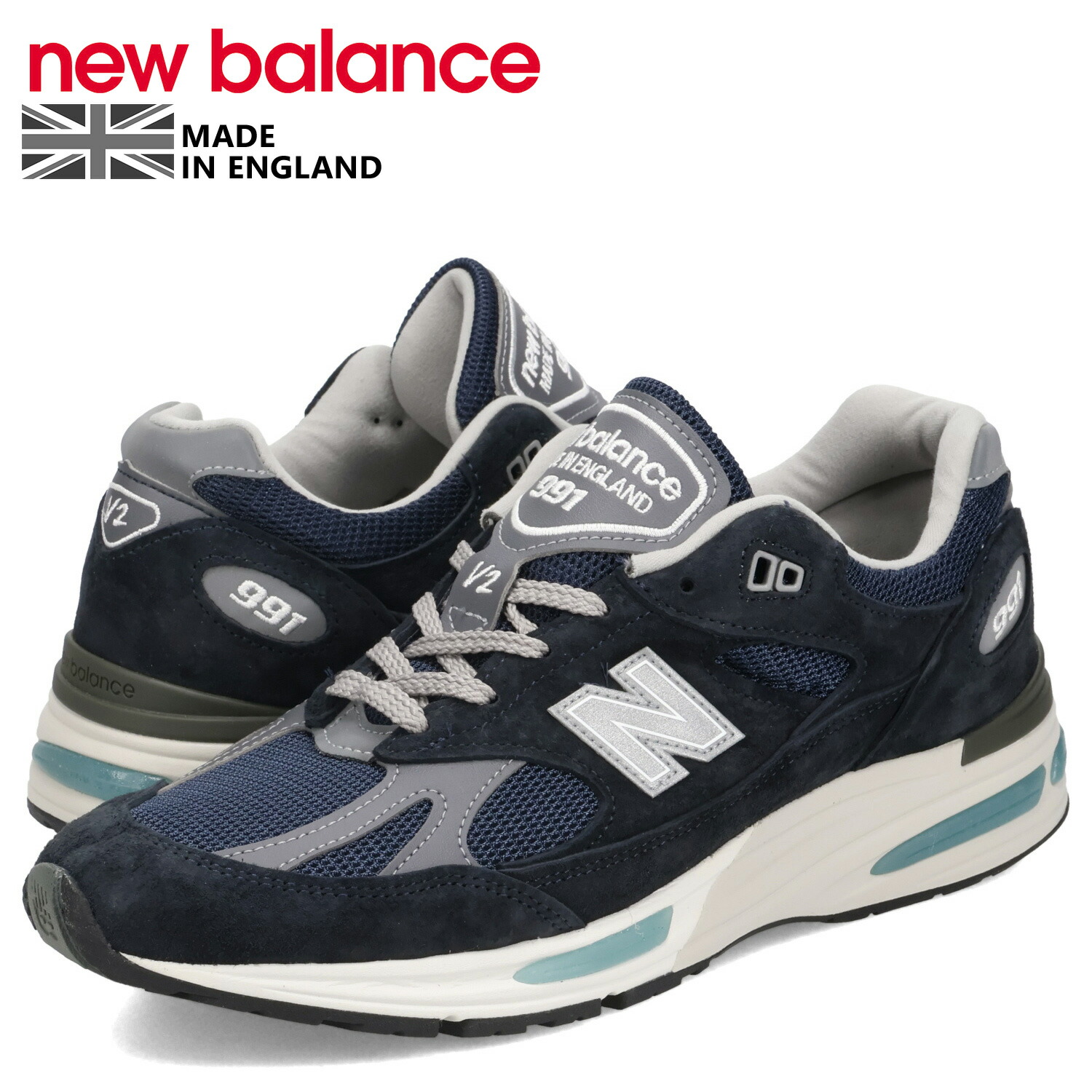 【新品未使用】New Balance W991NV 24cm ネイビー 楽天市場】NEW BALANCE ニューバランス WMNS MADE IN UK 991V1