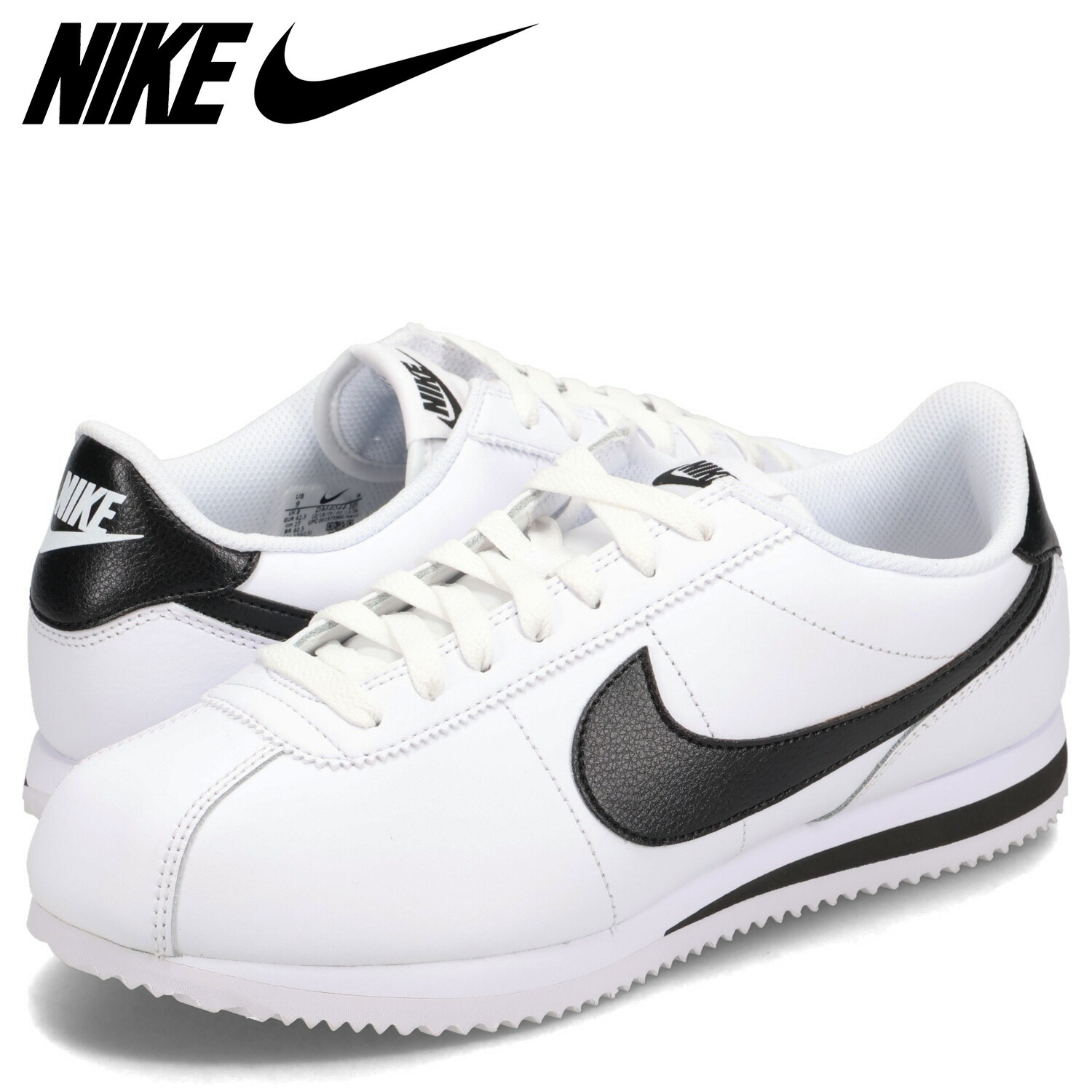 楽天市場】ナイキ コルテッツ NIKE Cortez ホワイト/ブラック DM4044