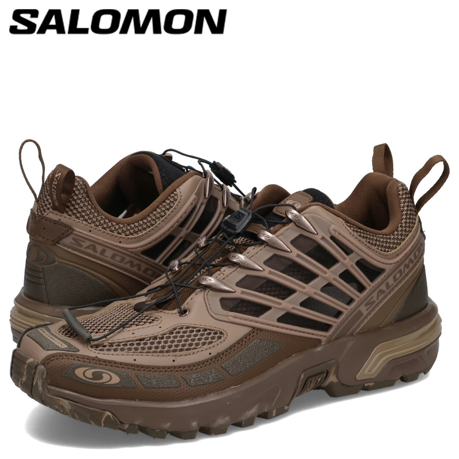 【最大1000円OFFクーポン発行中 4/12 23:59まで！】 サロモン SALOMON スニーカー エーシーエス プロ メンズ ACSPRO DESERT ブラウン L47429700