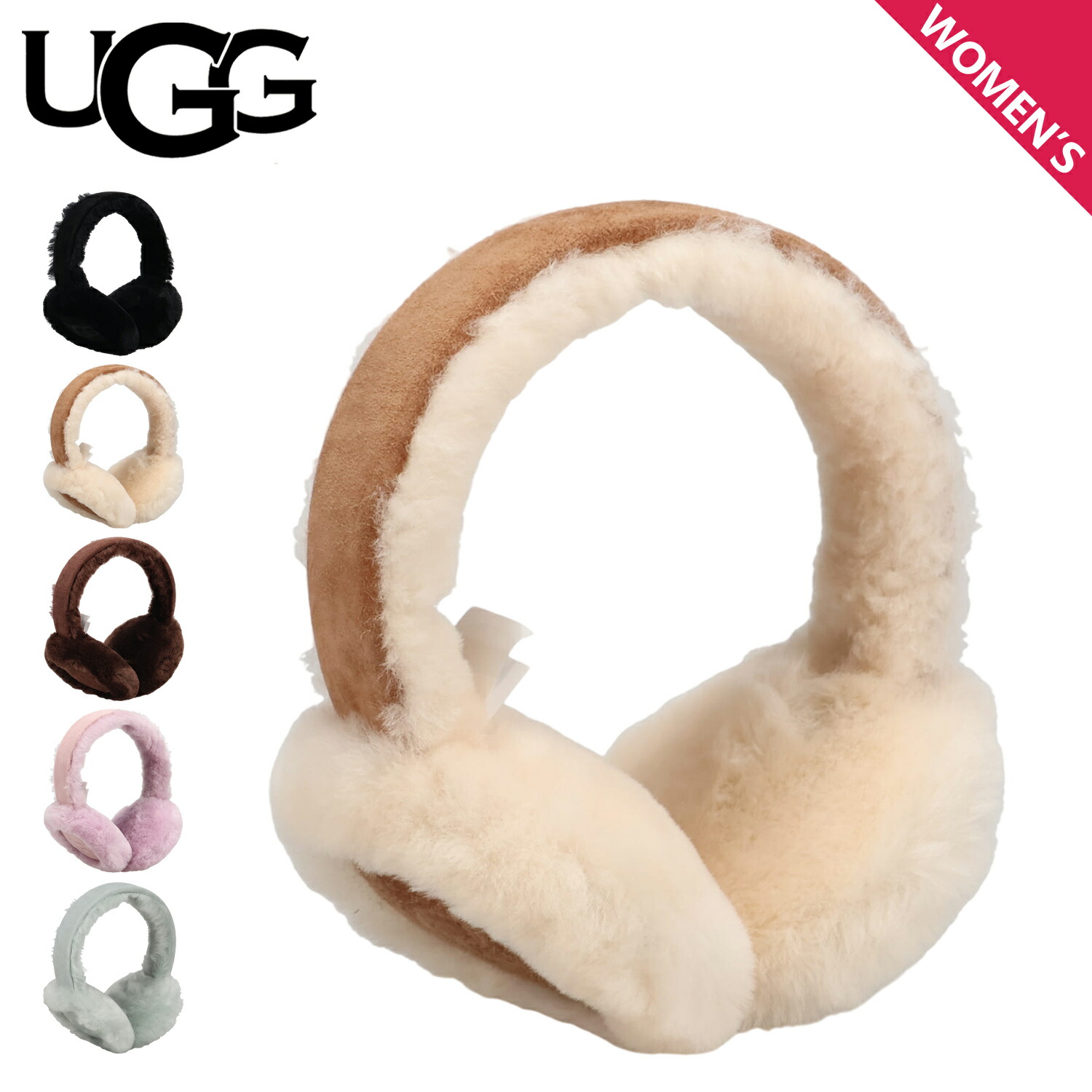 UGG イヤーマフ　新品未使用　ASHEN ROSE UGG イヤーマフ 新品未使用 ASHEN ROSE