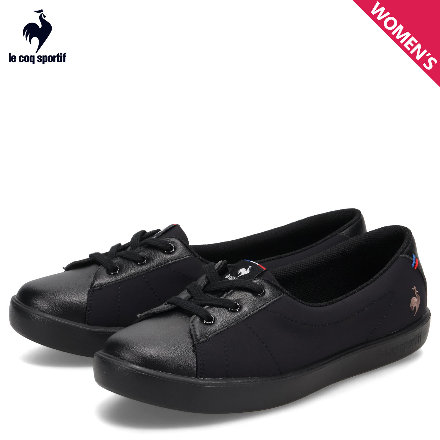 le coq sportif ブラック シューズ Amazon.com | Le Coq Sportif Men's Low-Top Sneakers, Triple