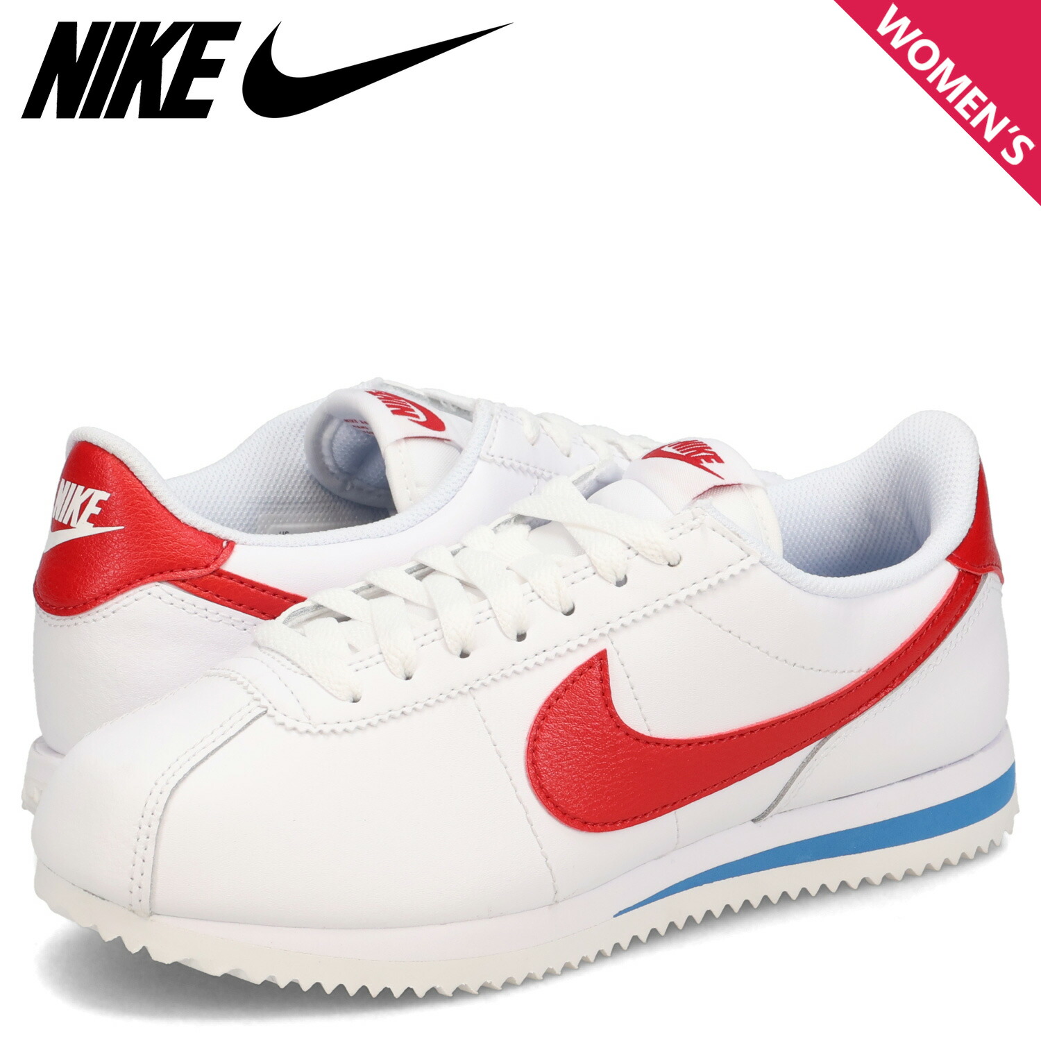 国内配送★NIKE★リボンシューレース 可愛い 定番 コルテッツ3色 国内発☆Nike リボンシューレースが可愛い!CORTEZ コルテッツ