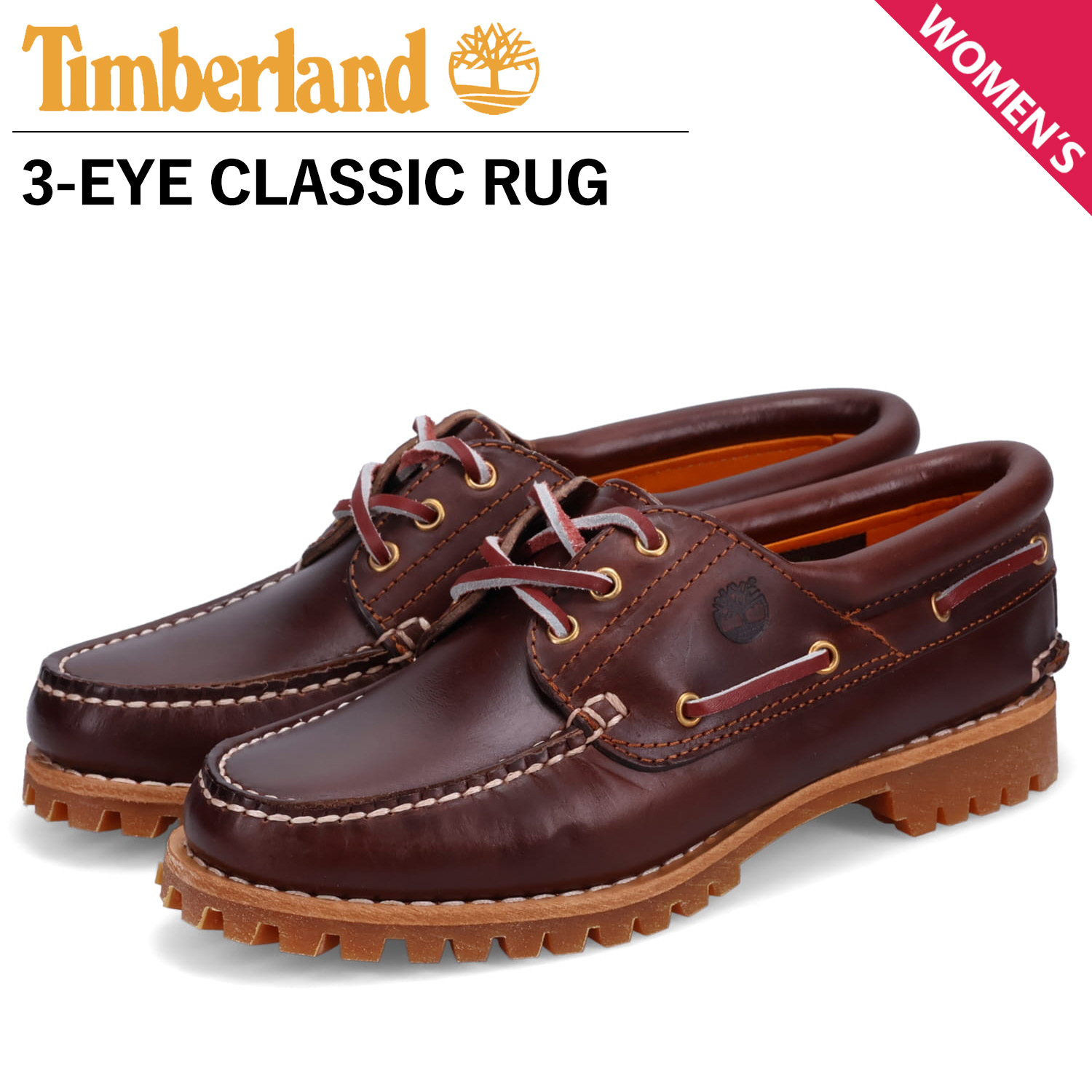 Timberland 3アイ クラシックラグ【Burgundy・27cm】 定番】スリーアイ(3eye) クラシックラグ メンズ ｜【Timberland