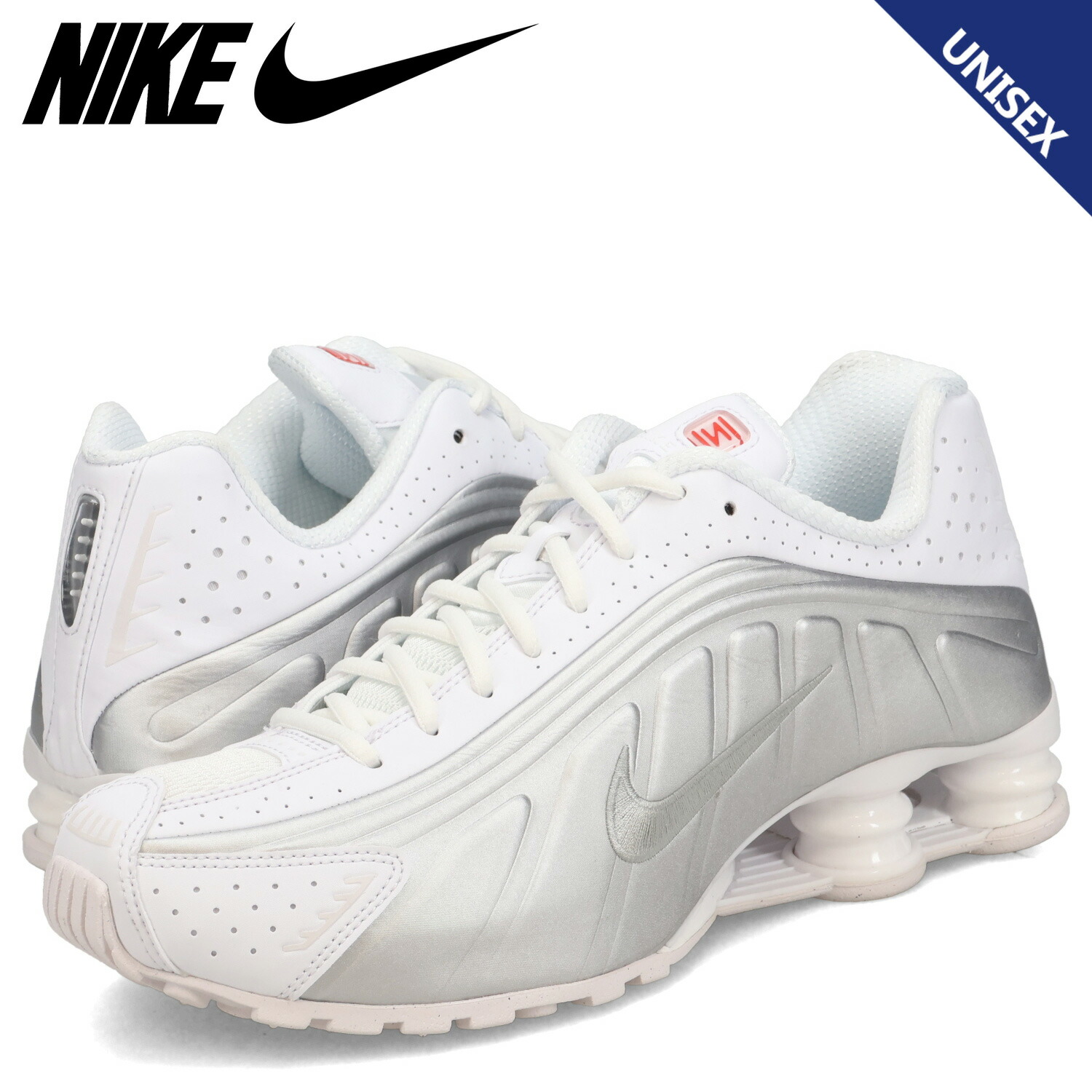 楽天市場】【 NIKE SHOX TL 'METALLIC SILVER' / WHITE WHITE METALLIC