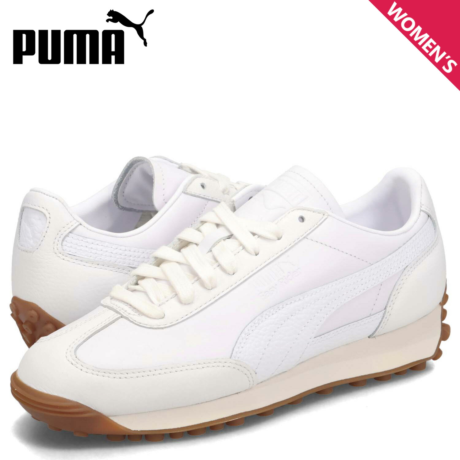 楽天市場】PUMA プーマ スニーカー EASY RIDER VINTAGE BEIGETAN WHITE