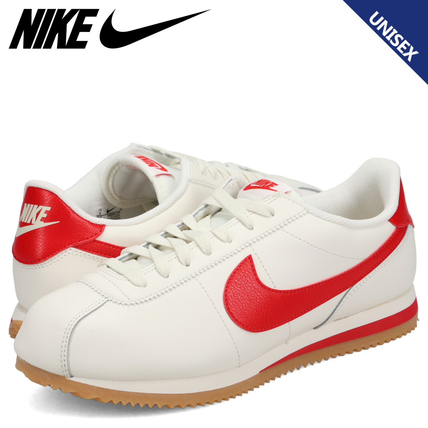 ナイキ コルテッツ NIKE CORTEZ レザー 白/ 濃赤 限定値下中 楽天市場】NIKE CORTEZ LEATHER ナイキ コルテッツ レザー