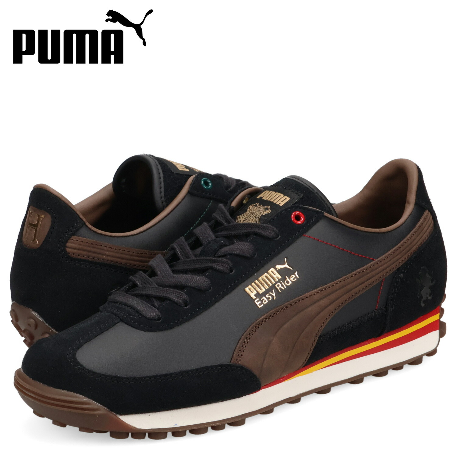 PUMA プーマ スニーカー イージー ライダー ハリー・ポッター メンズ EASY RIDER HARRY POTTER ブラック 黒 401208画像