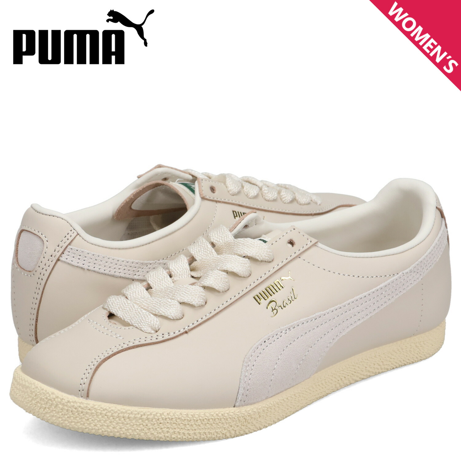 PUMA プーマ スニーカー ブラジル テラス ビューズ レディース BRASIL TERRACE VIEWS ホワイト 白 403167 母の日