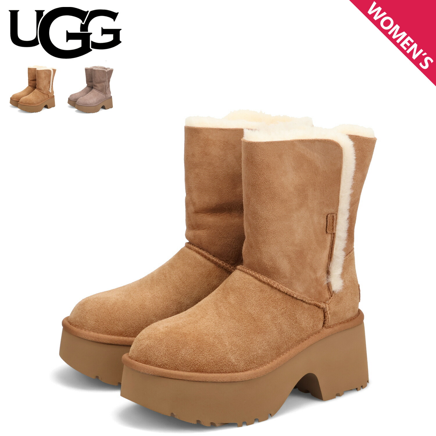 楽天市場】UGG アグ エスミー ブーツ レディース ムートンブーツ 厚底