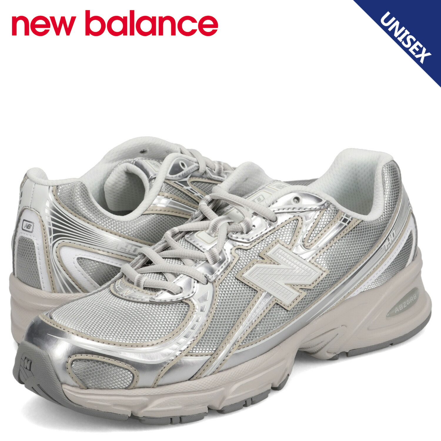 ニューバランス new balance 740 スニーカー メンズ レディース Dワイズ シルバー U7405I7