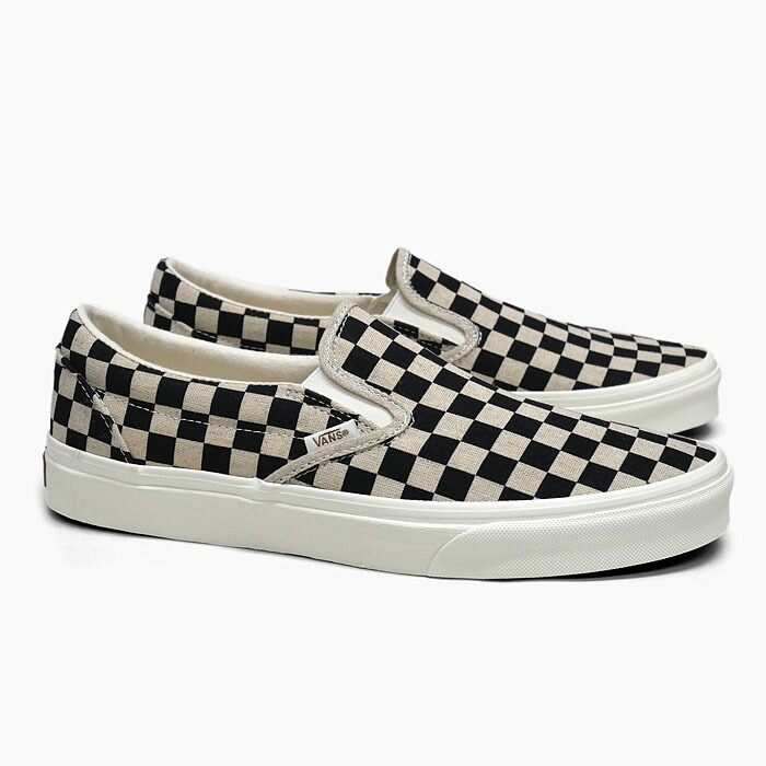 楽天市場】VANS CLASSIC SLIP-ON VN000EYEBWW[バンズ クラシック スリッポン][レディース/スニーカー/ヴァンズ /チェッカーボード柄/黒白/定番/スケボー/USA企画] : スニーカー 坊主