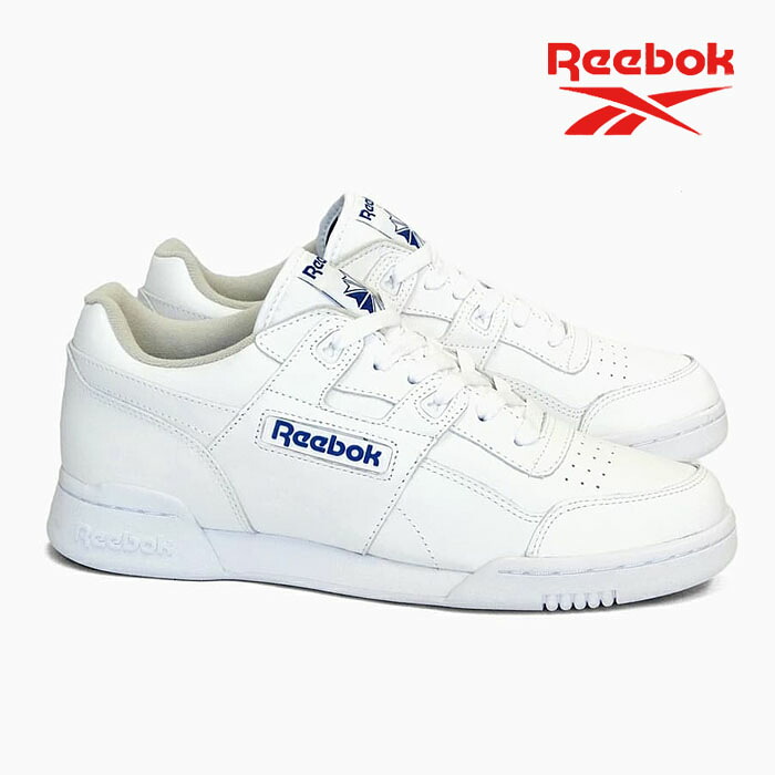 【楽天市場】リーボック スニーカー REEBOK CLASSIC スニーカー WORKOUT PLUS 2759 ホワイト/ロイヤル ブルー ...