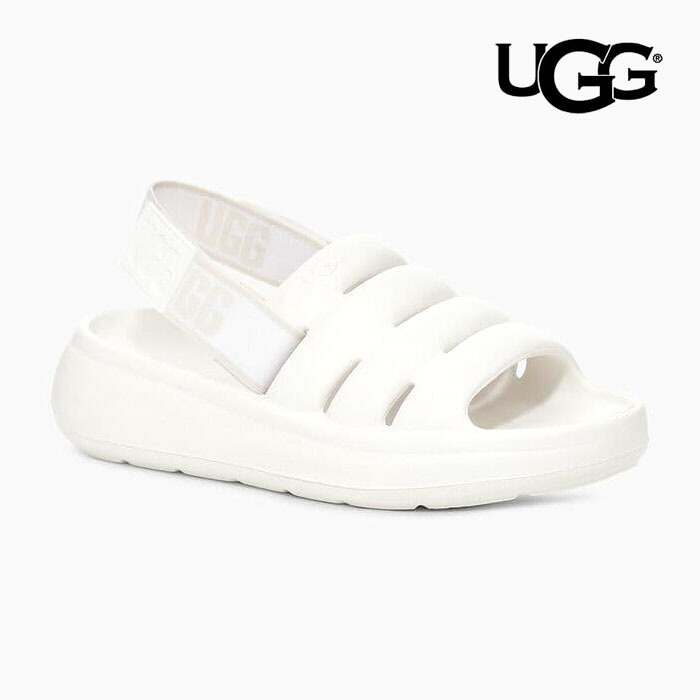 【楽天市場】【アグ サンダル レディース】UGG W SPORT YEAH[スポート イヤー 白][ストラップ アグサンダル EVA 並行輸入 ...