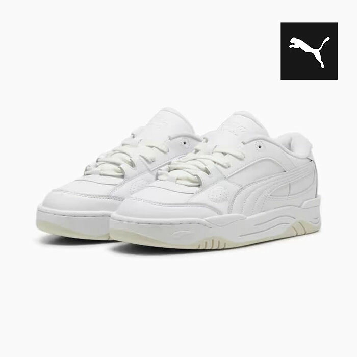 プーマ スケートボード メンズ スニーカー PUMA PUMA-180 CLUB 48 395763-01 白 レザー|スニーカー 坊主