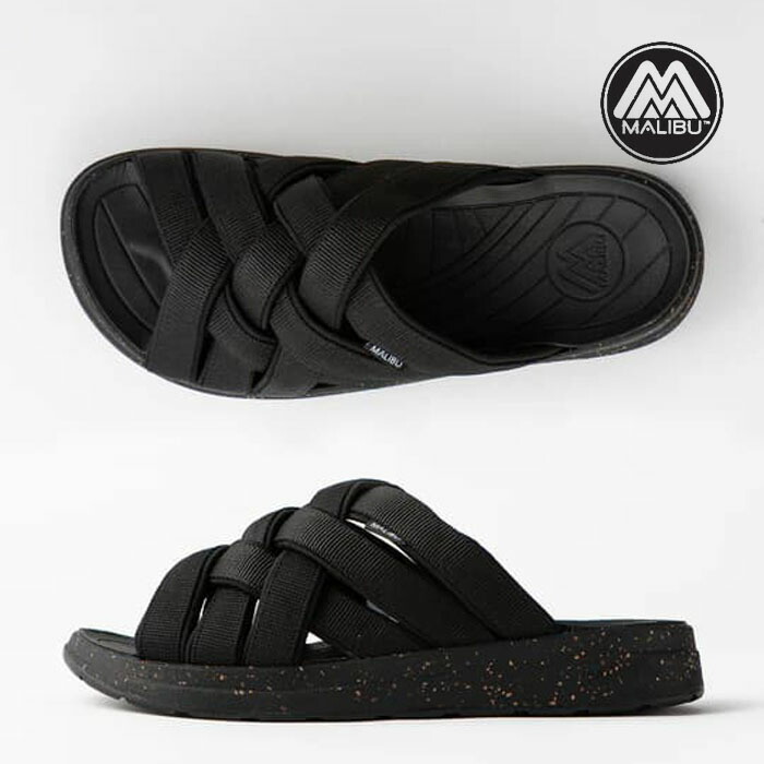 マリブサンダルズ ズマ MALIBU SANDALS ZUMA LX RECYCLED MS025010 ブラック メンズ レディース サンダル スポーツサンダル|スニーカー 坊主