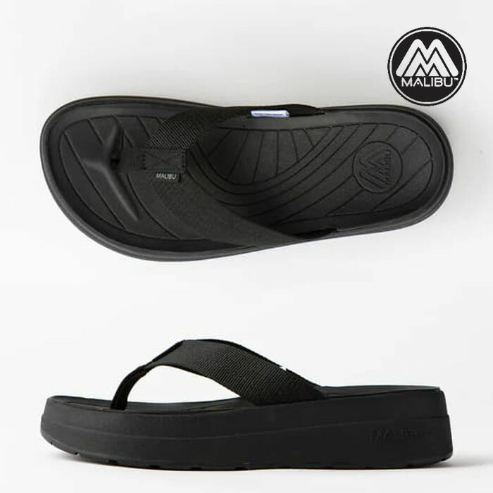 マリブサンダル サーフライダー プラットフォーム MALIBU SANDALS SURFRIDER PLATFORM MSP080005 ブラック メンズ レディース サンダル 厚底 スポーツサンダル