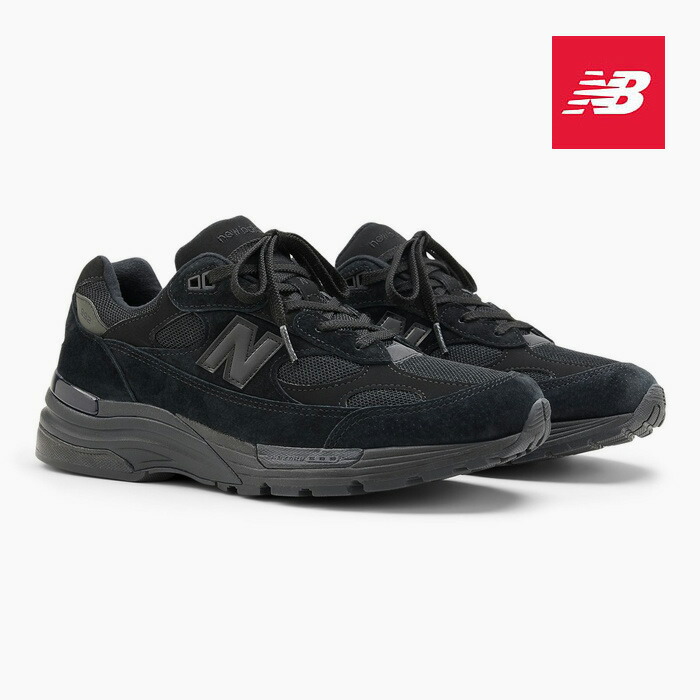 【最強配送】ニューバランス 992 トリプルブラック NEWBALANCE U992TB D ユニセックス スニーカー MADE IN USA 992 黒