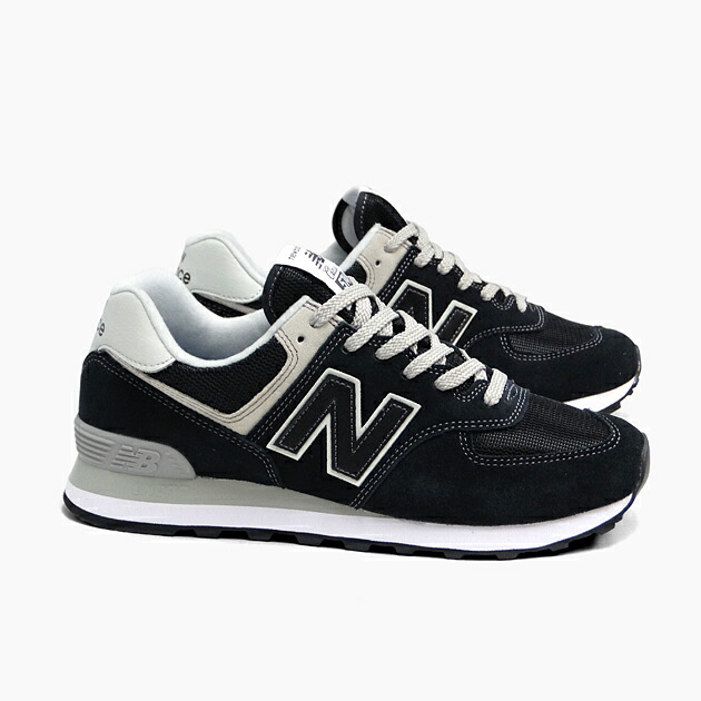 new balance 574 black and white womens