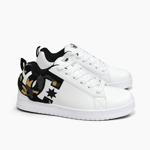 dc shoes court graffik white