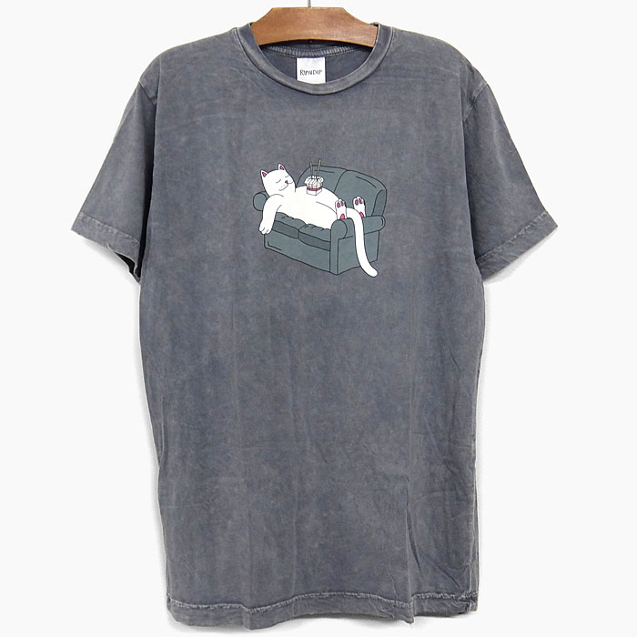 RIPNDIP Tシャツ L nermal Lisa pocket teeグレー+triclubdoha.com