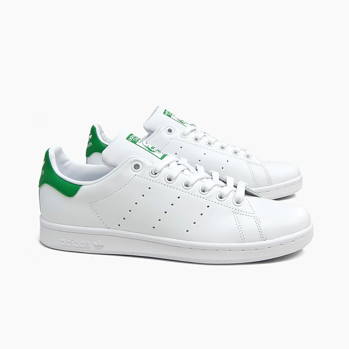 楽天市場 Off 並行輸入品 アディダス スタンスミス Adidas Stan Smith M324 オリジナルス スニーカー 白 緑 レザー メンズ スニーカー 坊主