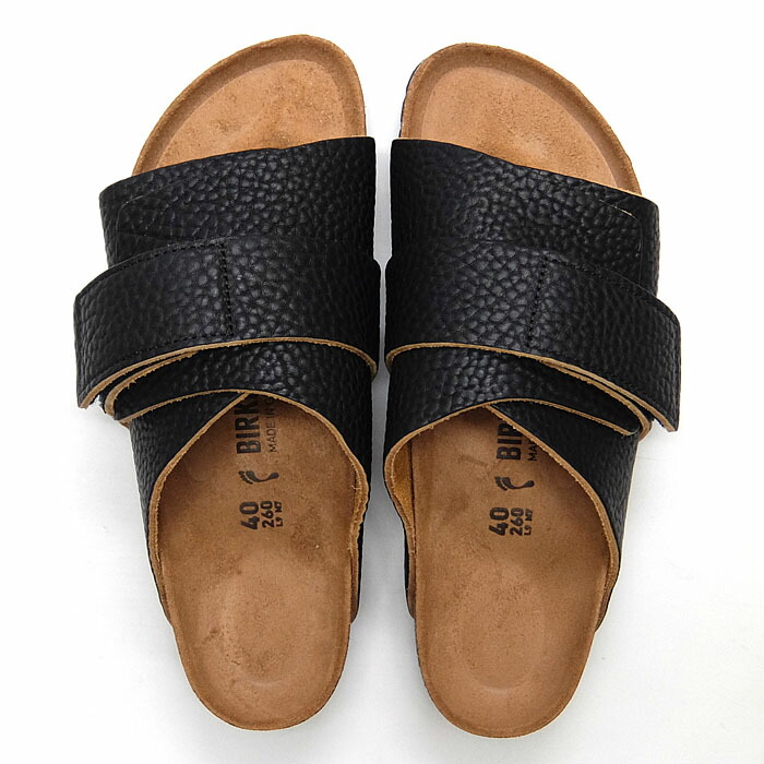 最新のスリム幅 Kyoto 国内正規品 Birkenstock コンフォートサンダル ビルケンシュトック ナロー Kyoto キョウト 黒 メンズ レディース レザー ソフトフットベッド ビルケン サンダル チューリッヒ スニーカー 坊主 ビルケンシュトック メンズ靴 京都 期間限定