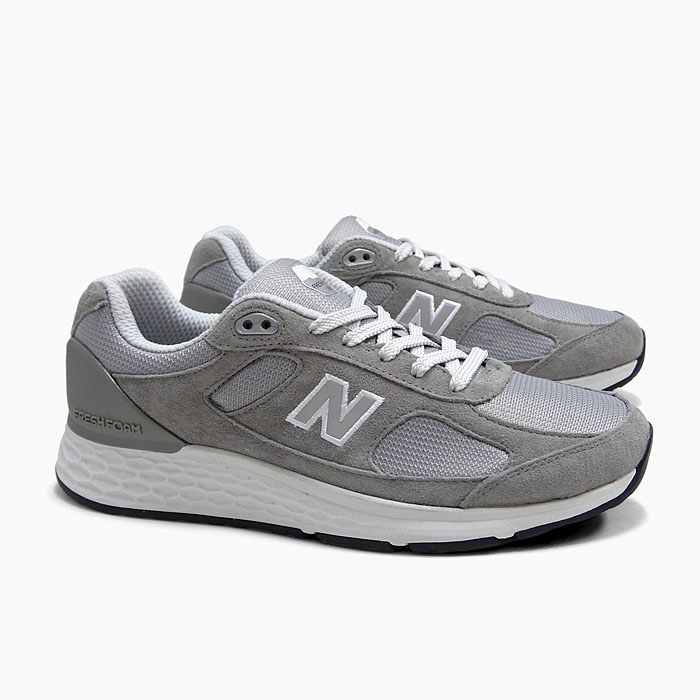 美しい 12 Off New Balance Mw10c1 ニューバランス ウォーキングシューズ メンズ スニーカー 2e幅 グレー スエード 靴 限定価格セール Fcipty Com