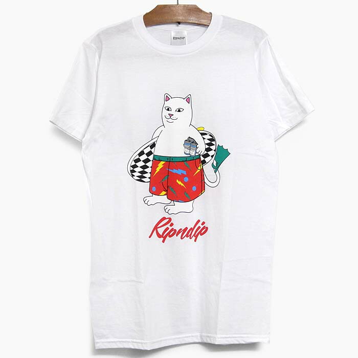 15 OFF/並行輸入自尊 RIPNDIP SURF BREAK TEE RND4977 リップン