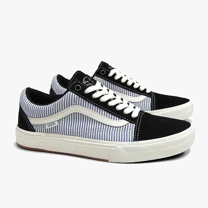 10 Off Vans Bmx Old Skool Vn0a5hez39c バンズ 年寄りの学園 ビーエムエックス メンズ スニーカー スエードクロス カンバス Federal Bikes 縞 白妙青無法者 輪転四輪車 ヴァンズ カリキュラム Pro Usa目論む Vans Bmx Oldskool スエード バンズ プロ スウェード Vans