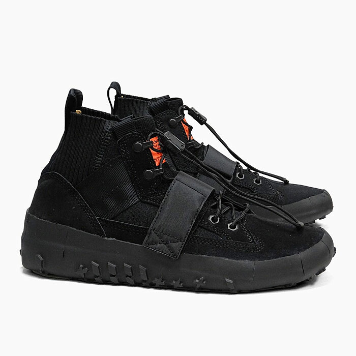 BRANDBLACK MILSPEC LTD M510BB-BBK[ ブランドブラック ミルスペック リミテッド] [メンズ スニーカー 黒 ミリタリー トレッキング スエード ニット プレゼント]