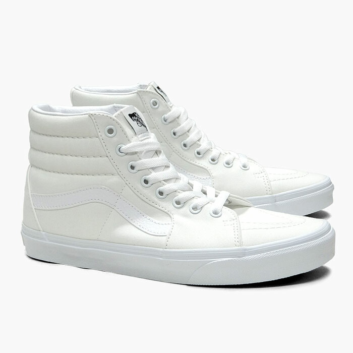 楽天市場 12 Off Vans Sk8 Hi Vn000d5iw00 バンズ スケートハイ 白 ハイカット スニーカー メンズ レディース スエード キャンバス スケシュー スケボー スニーカー 坊主