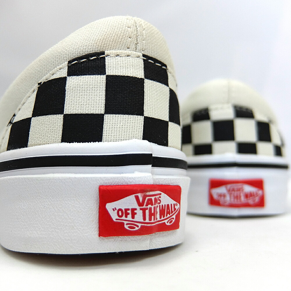 VANS - 残り1点 VANS メンズ バンズ スリッポン チェッカー スニーカー