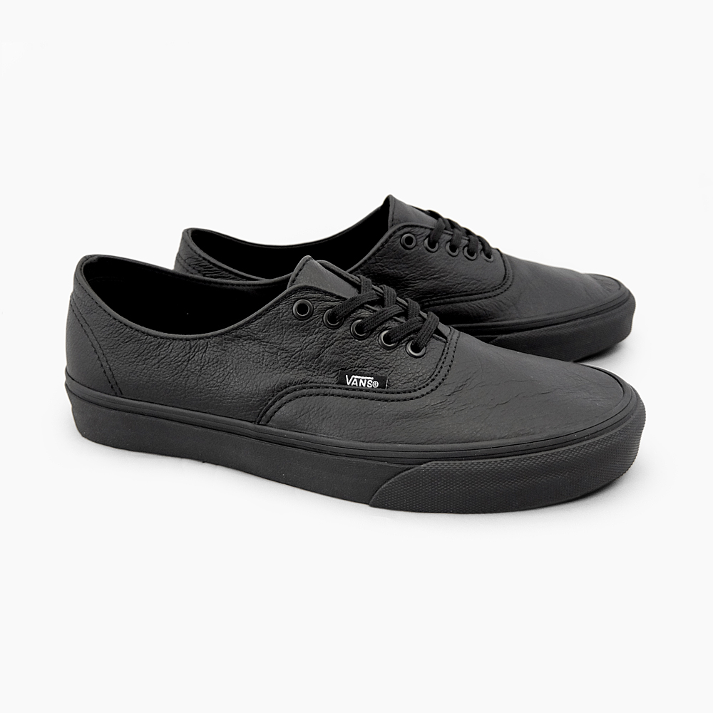 SNEAKER BOUZ | Rakuten Global Market: VANS vans authentic leather black ...