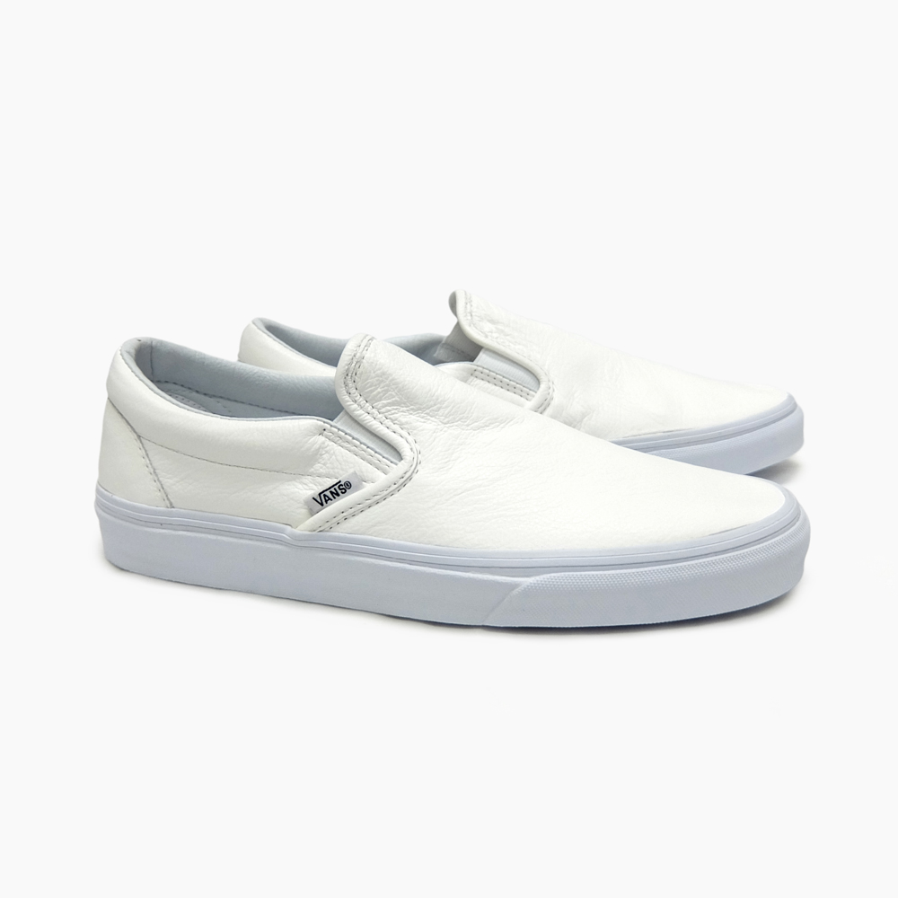 white vans womens leather
