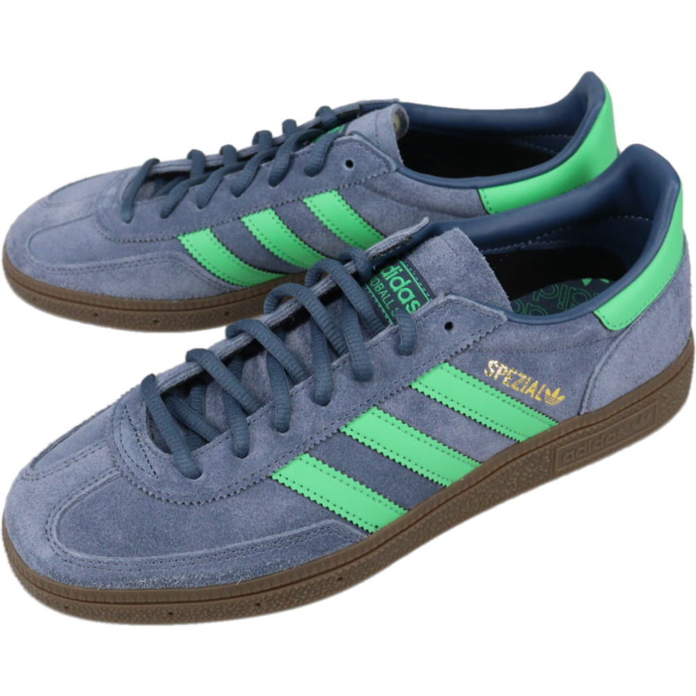 ７月限定！最大全額ポイント還元※要エントリー アディダス adidas スニーカー ハンドボール スペツィアル HANDBALL SPEZIAL プリラブドインク/スクリーミンググリーン/ゴールドメタリック JH5437【GIFG】｜すにーかー倉庫