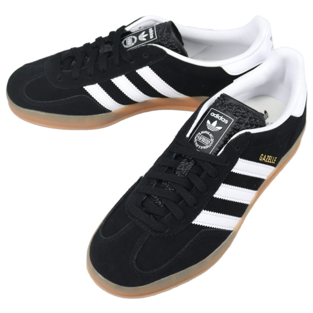 未使用 アディダス ガゼル インドア レザー シューズ アーバンリサーチ イエナ adidas Originals exclusive for URBAN RESEARCH】上品ゴールド