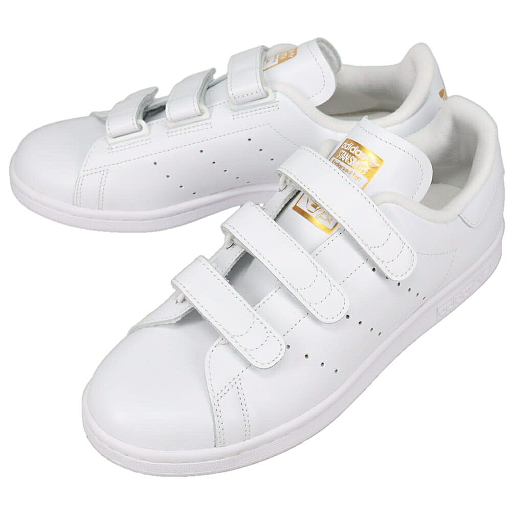 ４月限定！最大全額ポイント還元※要エントリー 定番 アディダス adidas スニーカー スタンスミス CF STAN SMITH CF フットウェアホワイト/フットウェアホワイト/ゴールドメタリック S75188【GJOH】