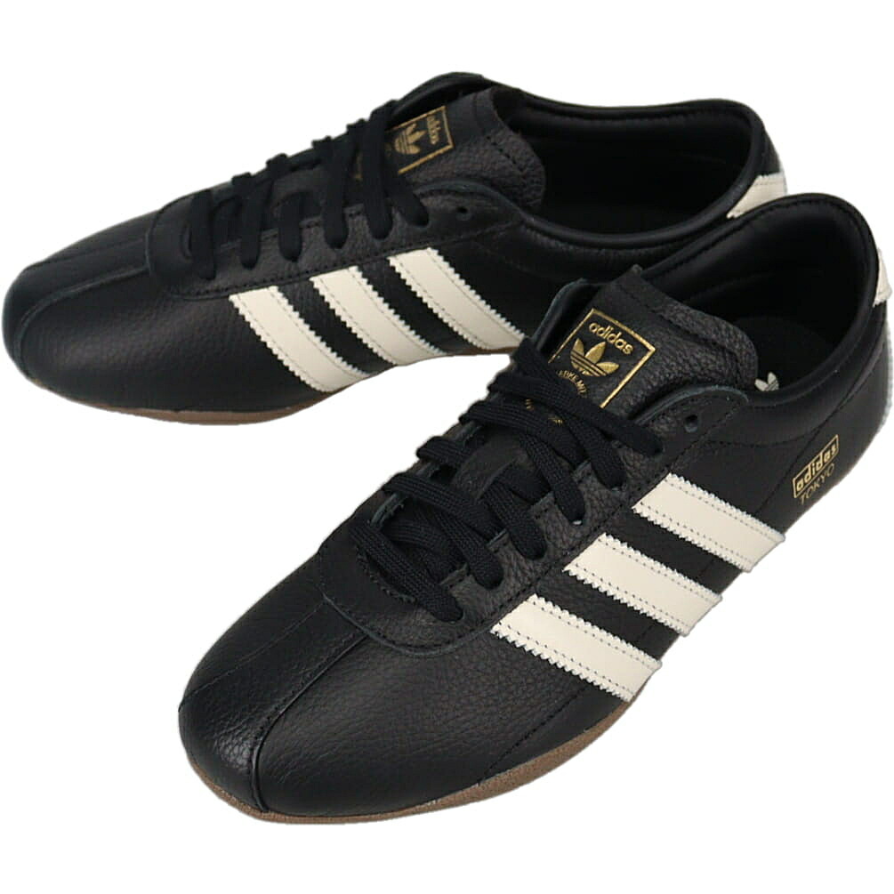 ４月限定！最大全額ポイント還元※要エントリー 定番 アディダス adidas スニーカー トーキョー ウィメンズ TOKYO W コアブラック/オフホワイト/ゴールドメタリック JQ0598【GJOK】