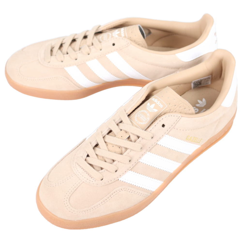 ７月限定！最大全額ポイント還元※要エントリー アディダス adidas スニーカー ガゼル インドア GAZELLE INDOOR マジックベージュ/コアホワイト/ガム HQ5154【GKOF】｜すにーかー倉庫