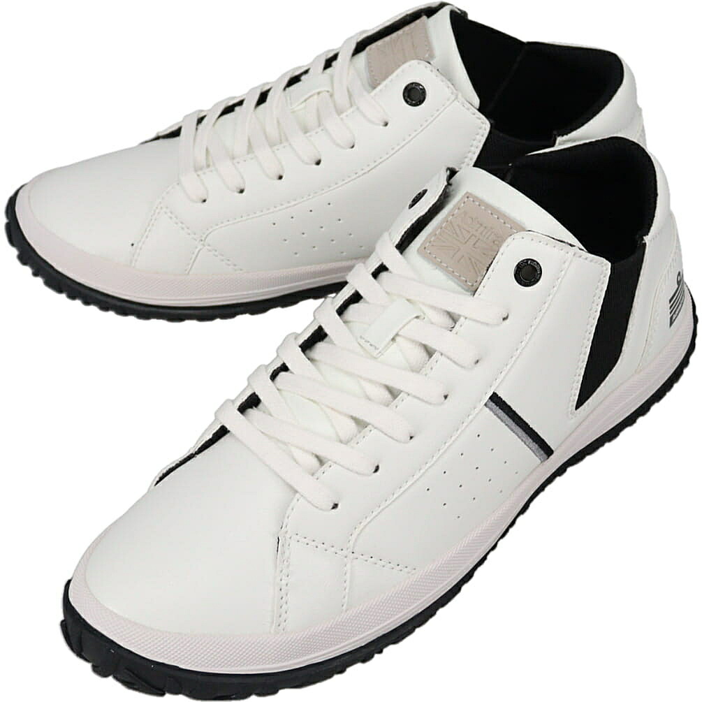 ４月限定！最大全額ポイント還元※要エントリー アドミラル Admiral スニーカーノア NOAH ホワイト/グレー White/Gray AD802【GKOI】