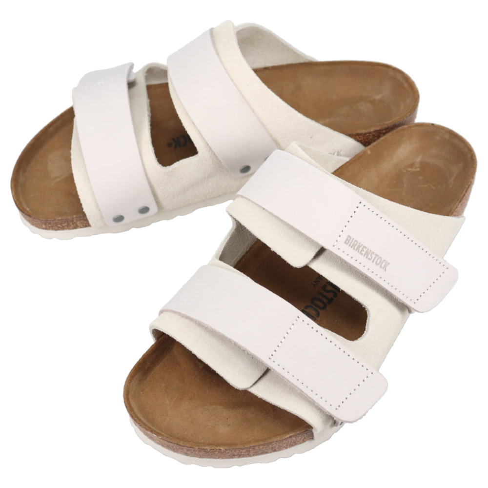 ４月限定！最大全額ポイント還元※要エントリー 定番 ビルケンシュトック BIRKENSTOCK サンダル ウジ Uji アンティークホワイト 1024800 レギュラー幅【GIOJ】
