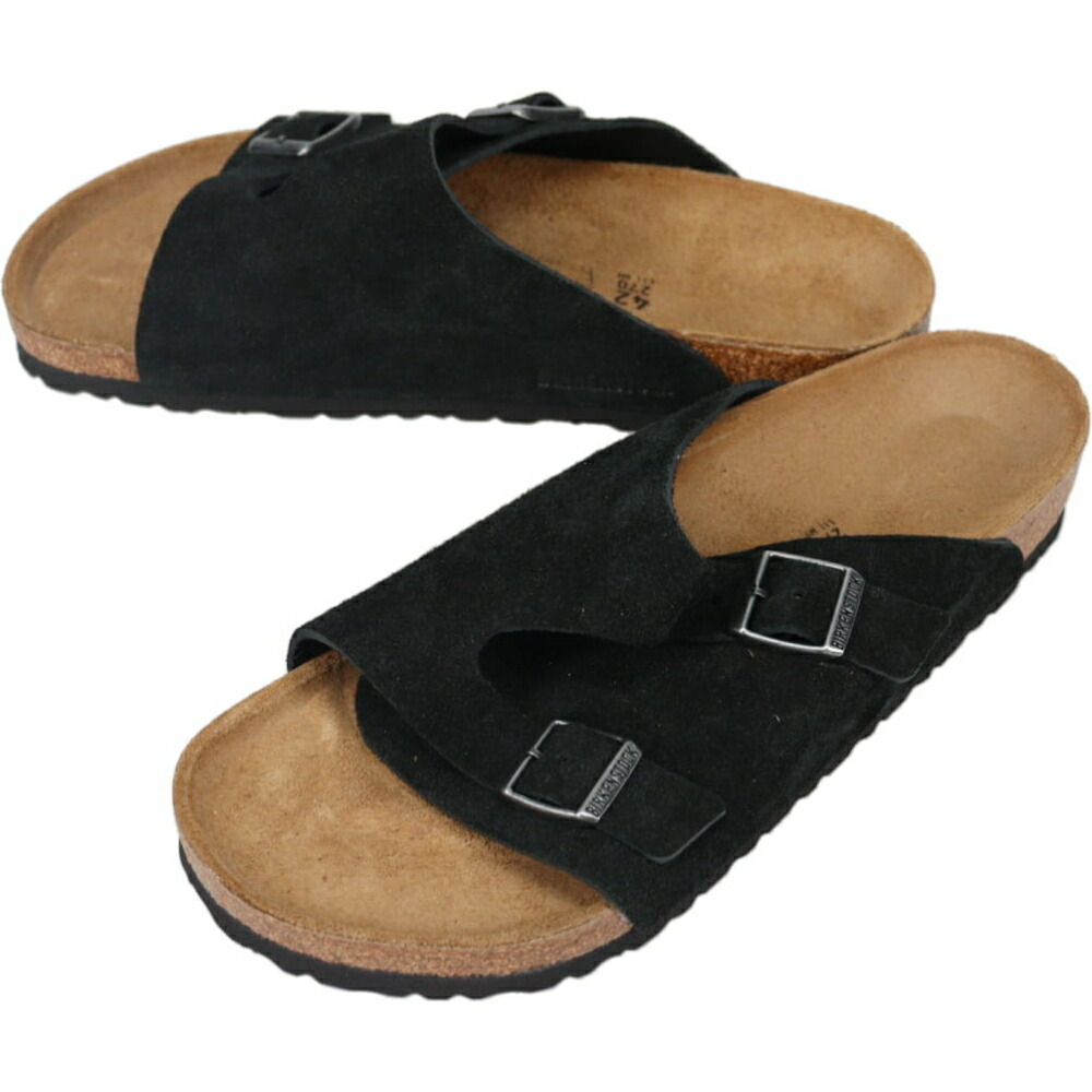 ４月限定！最大全額ポイント還元※要エントリー ビルケンシュトック BIRKENSTOCK サンダル チューリッヒ Zurich ブラック 1025045 レギュラー幅【GJOH】